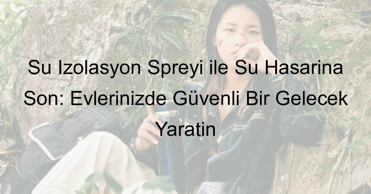 Su İzolasyon Sprey